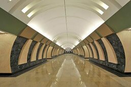Вестибюль станции метро Марьина Роща