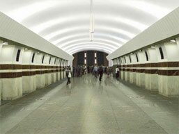 Центральный зал станции метро Таганская Таганско-Краснопресненской линии