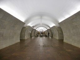 Центральный зал станции метро Тверская