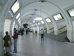 Вестибюль станции метро Третьяковская (Калининская линия)