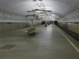 Центральный зал станции метро Тульская