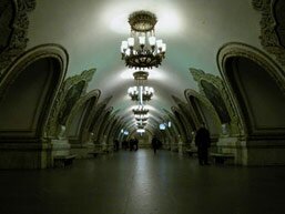 Вестибюль станции метро Киевская (Кольцевая линия)